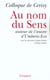 Au nom du sens : Autour d'Umberto Eco