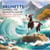 Brunette surprise par les eaux du glacier