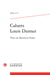 Cahiers Louis Dumur n.9 : vivre au Mercure de France