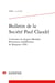 Bulletin de la société Paul Claudel n.152 : centenaire de Jacques Madaule - Rencontres claudéliennes de Brangues 1998