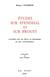 Études sur Stendhal et sur Proust : recueillies par ses élèves en témoignage de leur reconnaissance