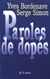 Paroles de dopes