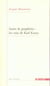Satire et prophetie : les voix de Karl Kraus