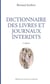 Dictionnaire des livres et journaux interdits