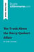Book analysis - the truth about the Harry Quebert affair by Joël Dicker