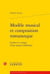 Modèle musical et composition romanesque - genèse et visages d'une utopie esthétique