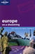 Europe on a shoestring 6ed -anglais-