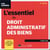 L'essentiel du droit administratif des biens : à jour des nouveaux seuils de la commande publique (8e édition)