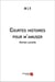 Courtes histoires pour m'amuser - roman canaille