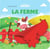 La ferme : Livre à flaps en feutrine