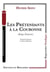 LES PRETENDANTS A LA COURONNE