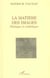 LA MATIÈRE DES IMAGES : Poétique et esthétique