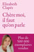 Chère moi, il faut qu'on parle