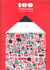 100 christmas colouring book