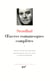 Oeuvres romanesques complètes Tome 1