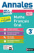 Annales ABC du brevet - sujets & corrigés : mathématiques, français, oral - 3e (édition 2021)