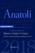 REVUE ANATOLI n.9 : migrants et réfugiés en Turquie, dans leur contexte historique, politique et social