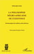 Philosophie négro-africaine de l'existence - herméneutique des traditions orales africaines