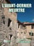 L'avant dernier meurtre