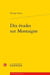 Dix études sur montaigne
