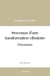 Processus d'une transformation vibratoire - l'ascension