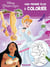 Disney princesses - mon premier bloc a colorier (cendrillon, pocahontas, raiponce)