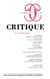 Revue Critique n.869