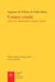 Contes cruels - nouveaux contes cruels