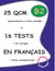 25 QCM et 16 tests en français - B2
