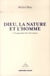 Dieu, la Nature et l'Homme
