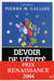 Devoir de vérité