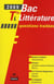 Bac littérature - terminale L - questions traitées (édition 20009)