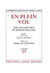 En plein vol - correspondance de romain rolland et jean de saint-prix - lettres (1917-1919), textes