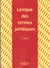 Termes juridiques 12e ed lexique