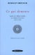 Ce qui demeure - lettres de soldats tombés au champ d'honneur 1914-1918