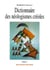 Dictionnaire des néologismes créoles Tome 1
