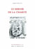 Vie monastique Tome 27 - le miroir de la charité