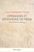 Offrandes et intentions de messe : Histoire-doctrine-pratique