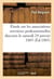 Etude sur les associations ouvrieres professionnelles  discours le samedi 24 janvier 1885