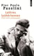 Lettres luthériennes - petit traité pédagogique