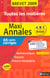 Brevet - toutes matières - sujets corrigés (édition 2009)