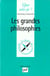 Les grandes philosophies