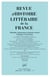 REVUE D'HISTOIRE LITTERAIRE DE LA FRANCE n.2015/1 : bibliophilie, collectionnisme et littérature