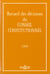 Recueil des décisions du Conseil constitutionnel (édition 1999)