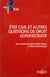 Etat civil et autres questions de droit administratif