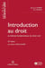 Introduction au droit et thèmes fondamentaux du droit civil. 20e éd.