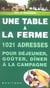Une table à la ferme