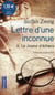 Lettre d'une inconnue - le joueur d'échecs