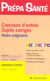 Concours d'entree, sujets corriges - aides-soignants