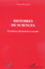 Histoires de sciences - inventions, decouvertes et savants